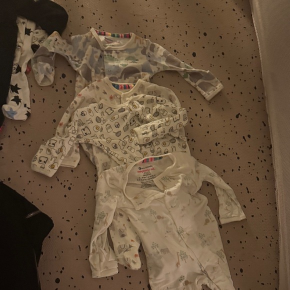 Set of 4 Magnetic Me Multicolor Baby Footies